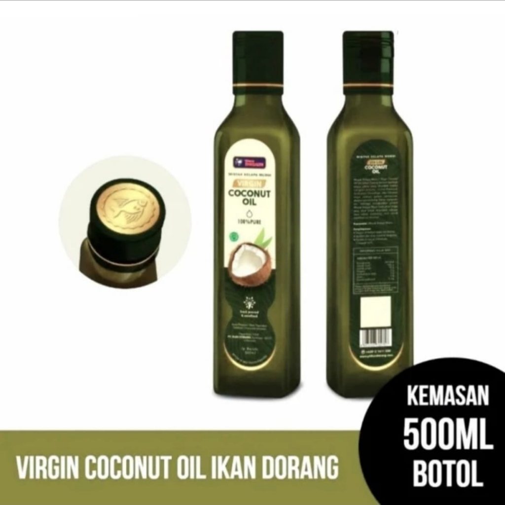 

VCO VIRGIN COCONUT OIL 500ML IKAN DORANG