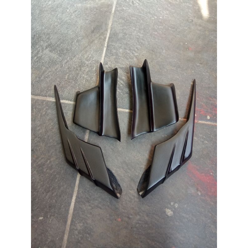 aerofin cbr250rr + wingside aero fairing