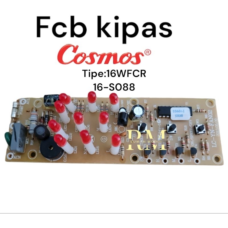 modul fcb kipas angin cosmos original tipe 16wfcr-16S088