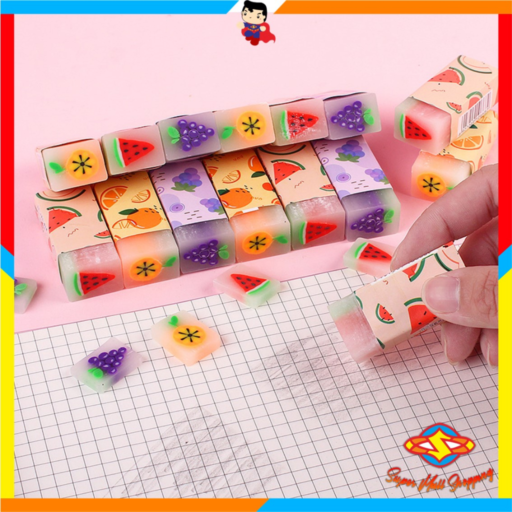 

SMS Penghapus Pensil Motif Buah Fruits Eraser Penghapus Karakter Dinosaurus Sweet Eraser Anak Sekolah Karakter Dino Hapusan Sekolah Korean Style Import