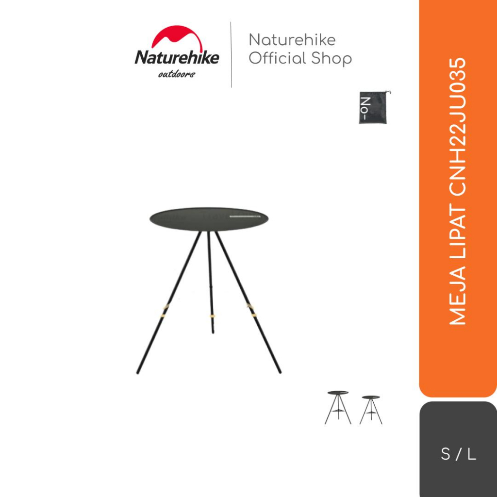 MEJA LIPAT TRIPOD CAMPING PIKNIK PORTABLE NATUREHIKE CNH22JU035