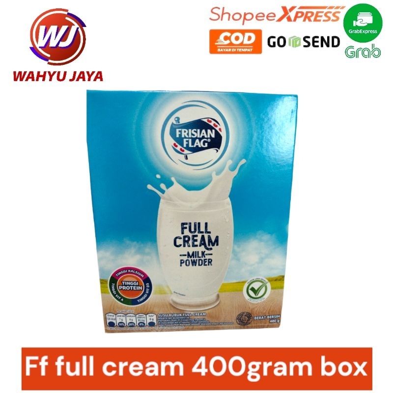 

Frisian flag full cream 400gram box