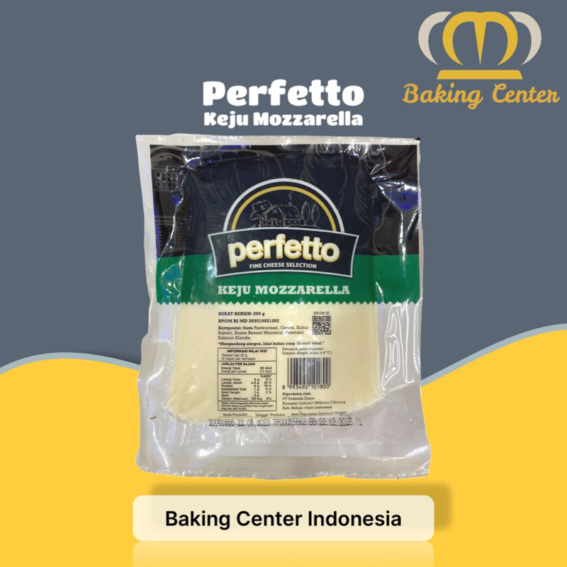 

Perfetto Keju Mozzarella 250gr