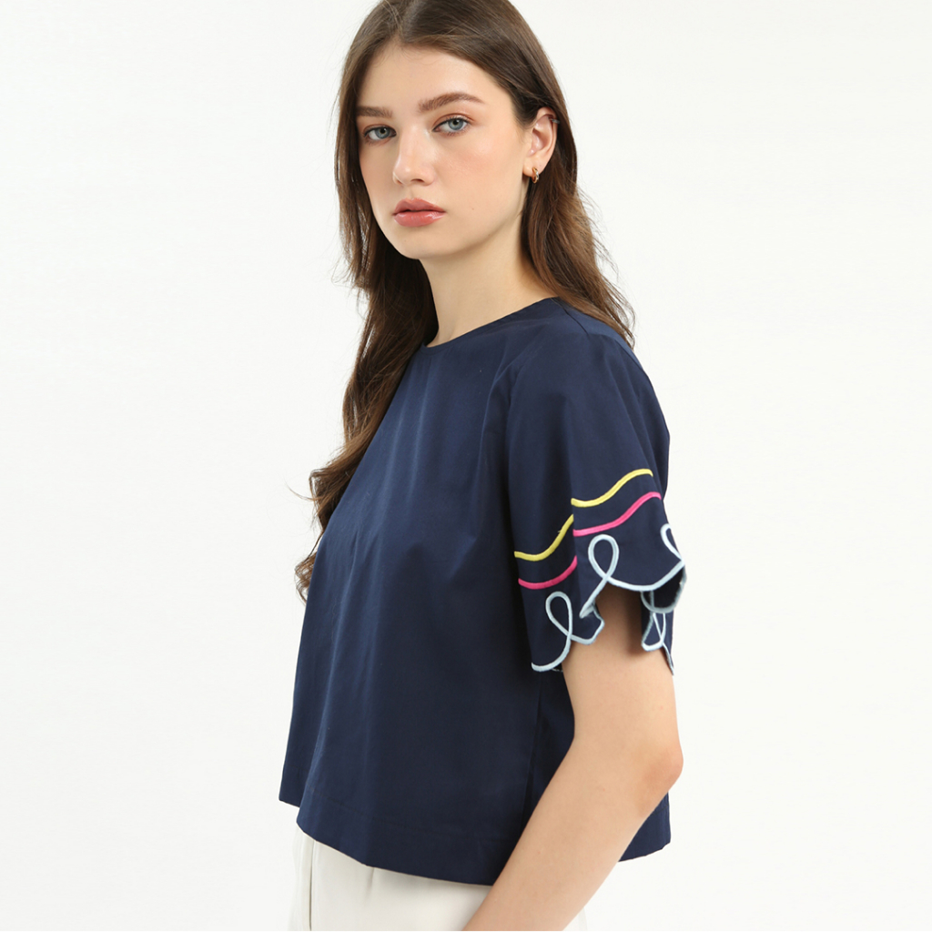 Cottonink - Atasan Blouse Wanita Zenata