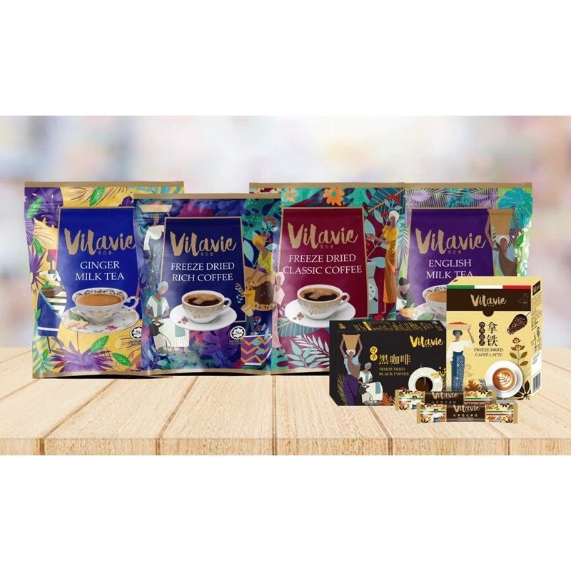 

VILAVIE PREMIUM COFFEE (isi 15's)