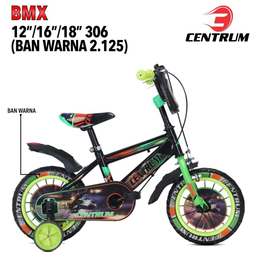 sepeda anak bmx 16 inch centrum