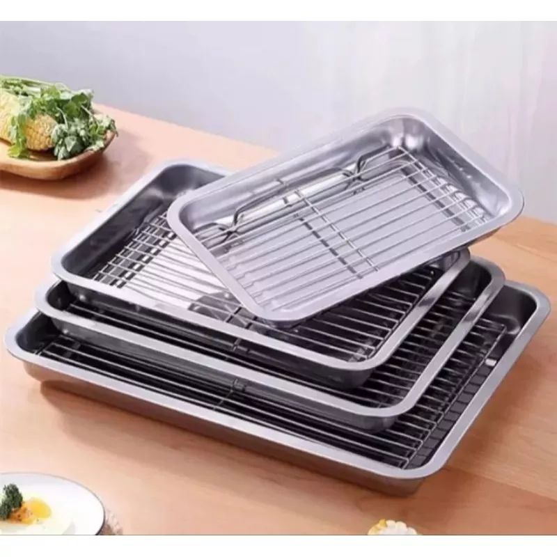Nampan Cooling Rak Stainless Peniris Gorengan