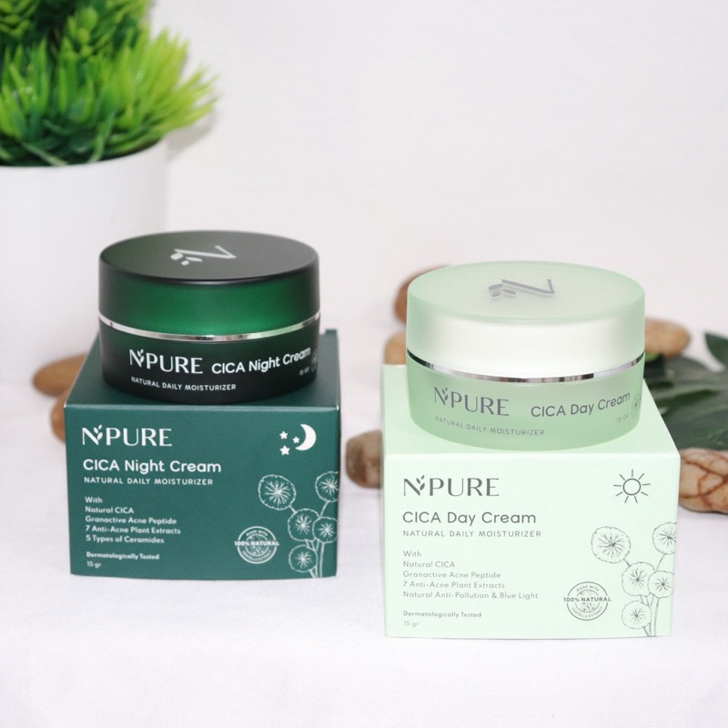 NPURE Day + Night Cream Centella Asiatica (Cica Series)