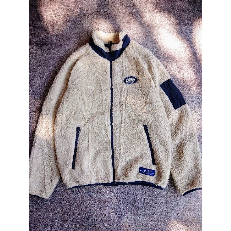 jacket sherpa luar WHO.A.U California second