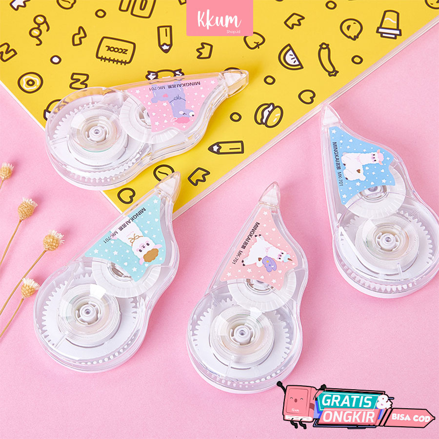 

Correction tape/ Tip ex kertas cute/ tipex kertas pita koreksi pastel