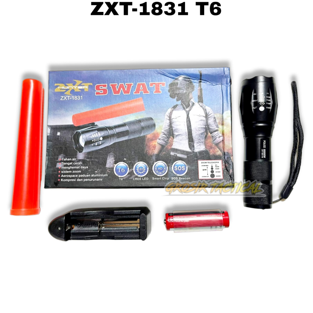 SENTER T6 MODE ZOOM/ ZTX-1831/SENTER T6 IMPORT/SENTER LED T6