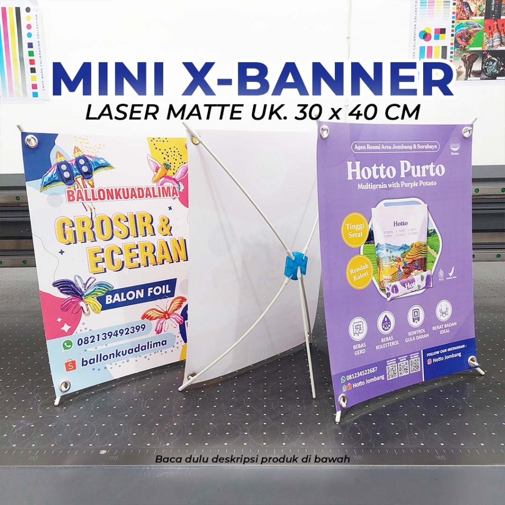 Print Mini X Banner Luster 30x40 cm