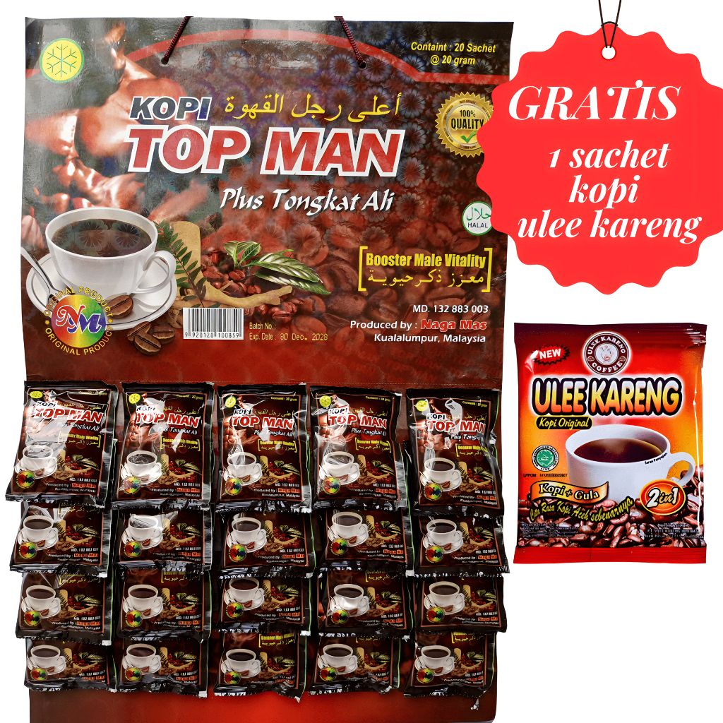 Kopi Topman 1 Hanger Isi 20 Sachet