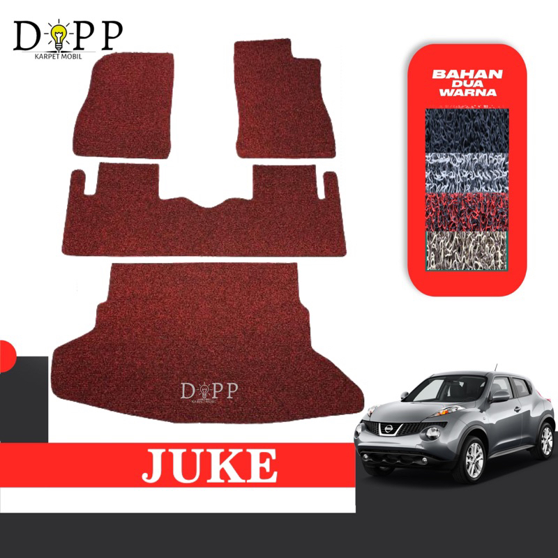 Karpet Mobil Juke / Karpet Mobil Mie bihun Nissan Juke Bahan Premium