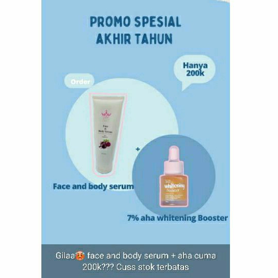 FACE AND BODY SERUM TAZZI + AHA TAZZI