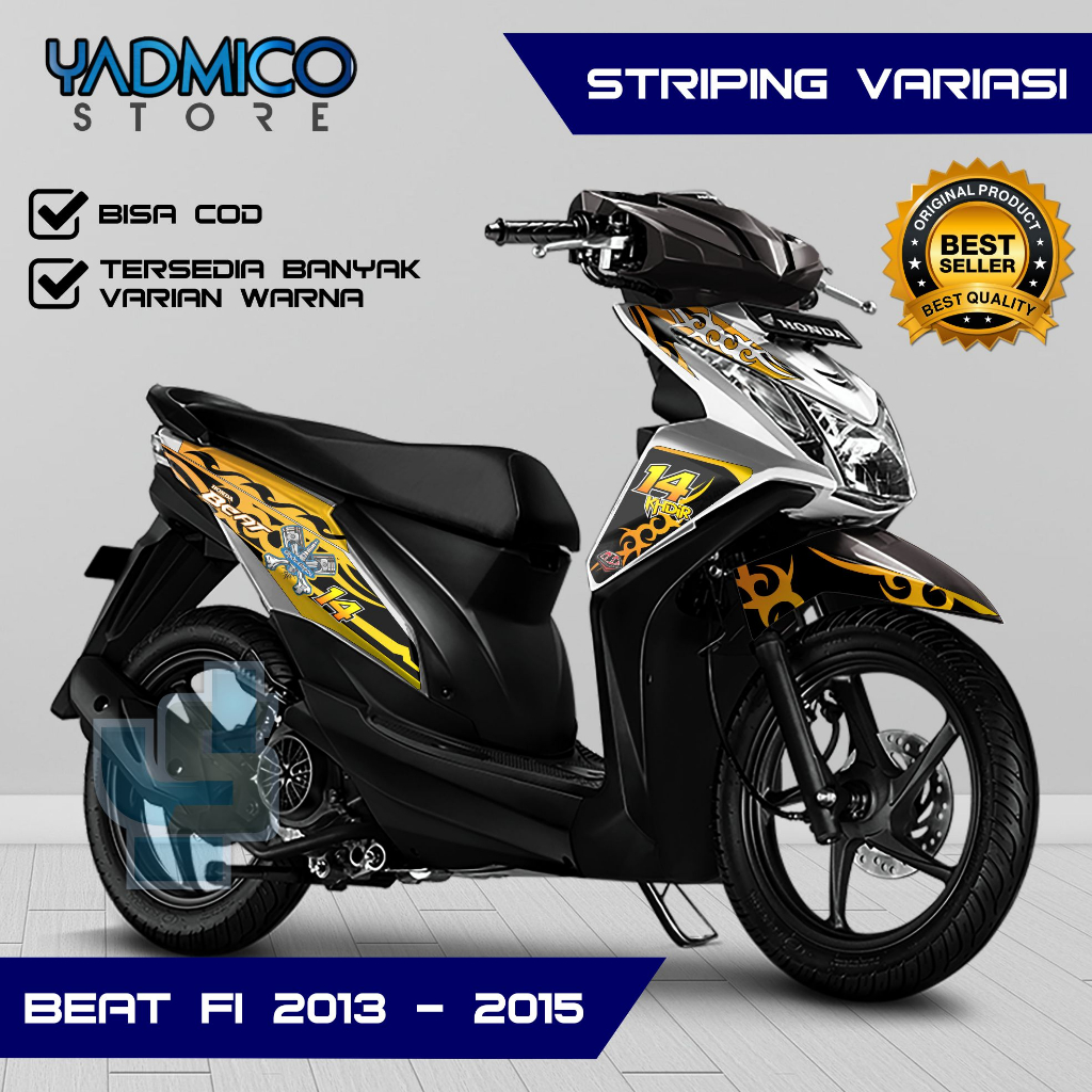 Stiker Beat Fi 2015 - Striping Beat Fi 2014 - Stiker Hologram Beat Fi 2013 - Striping Beat Fi 2014 V