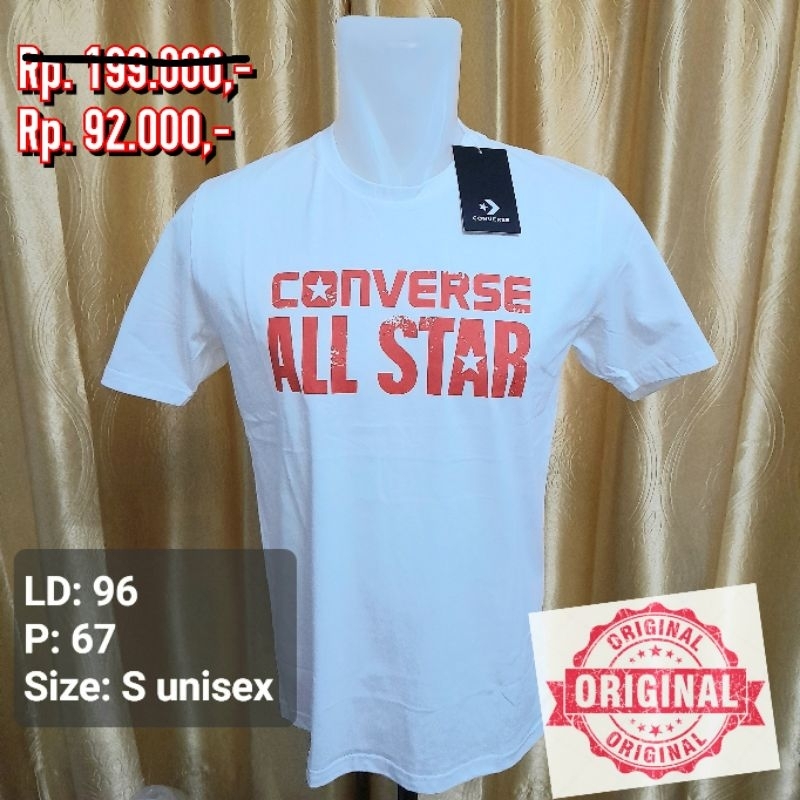 Kaos CONVERSE Original Authentic 100%