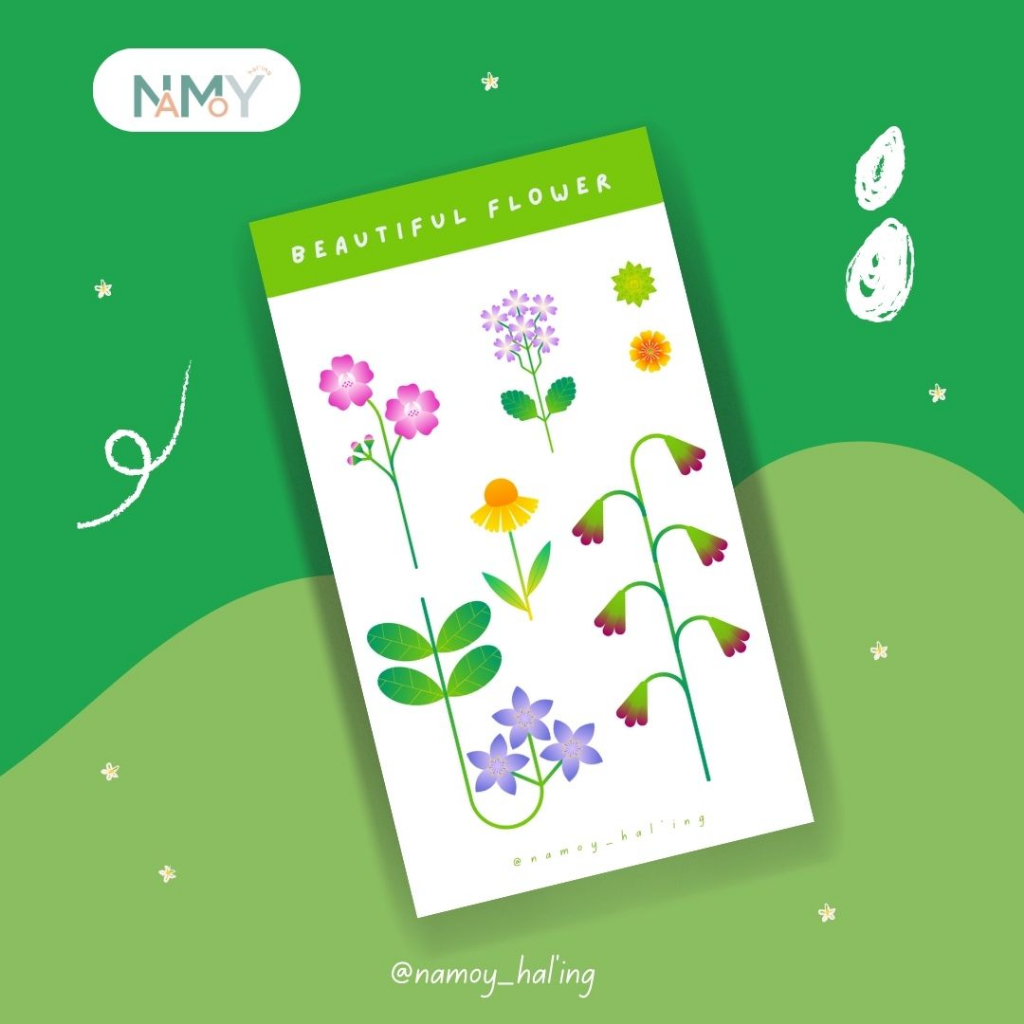 

Stiker Flower