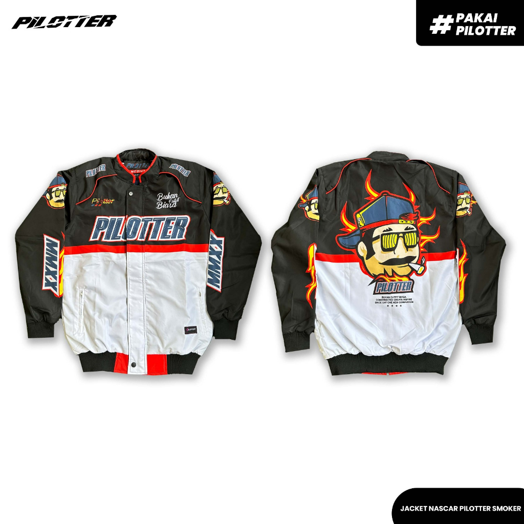 JACKET PILOTTER NASCAR SMOKER ORIGINAL