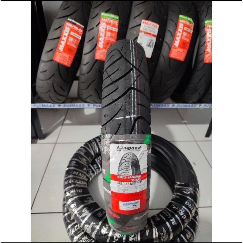 Ban kingland jaguar tubeless ring 17 (90/80 100/80 110/70 70/90 80/90) 1ban