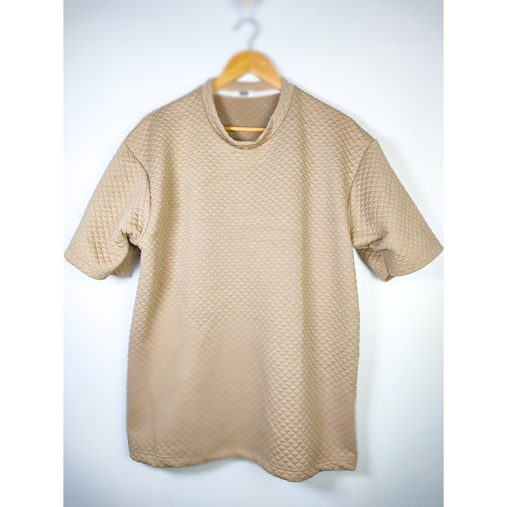 Oversized padded Tshirt/Kaos  oversized kotak kotak