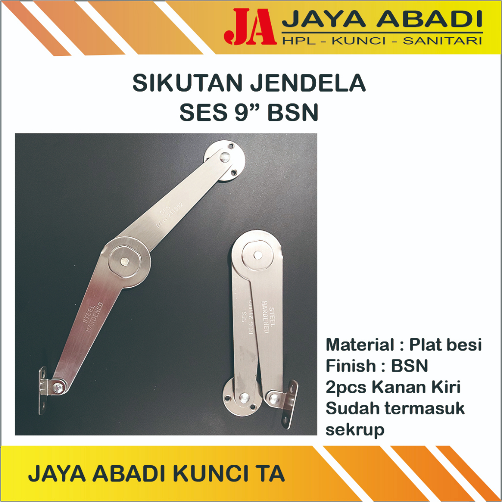 SIKUTAN JENDELA/ENGSEL SALON SES 9 INCH BSN