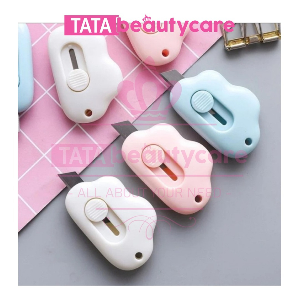 

[100gr] T873 | Cutter Mini / Cutter Mini Pisau Kecil Bentuk Awan / Cutter Mini Bentuk Awan / Pisau Pemotong Mini Lucu / Travel Cutter