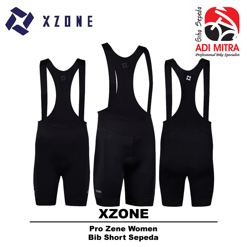XZone Pro Zene Women Bib Short Bib Sepeda