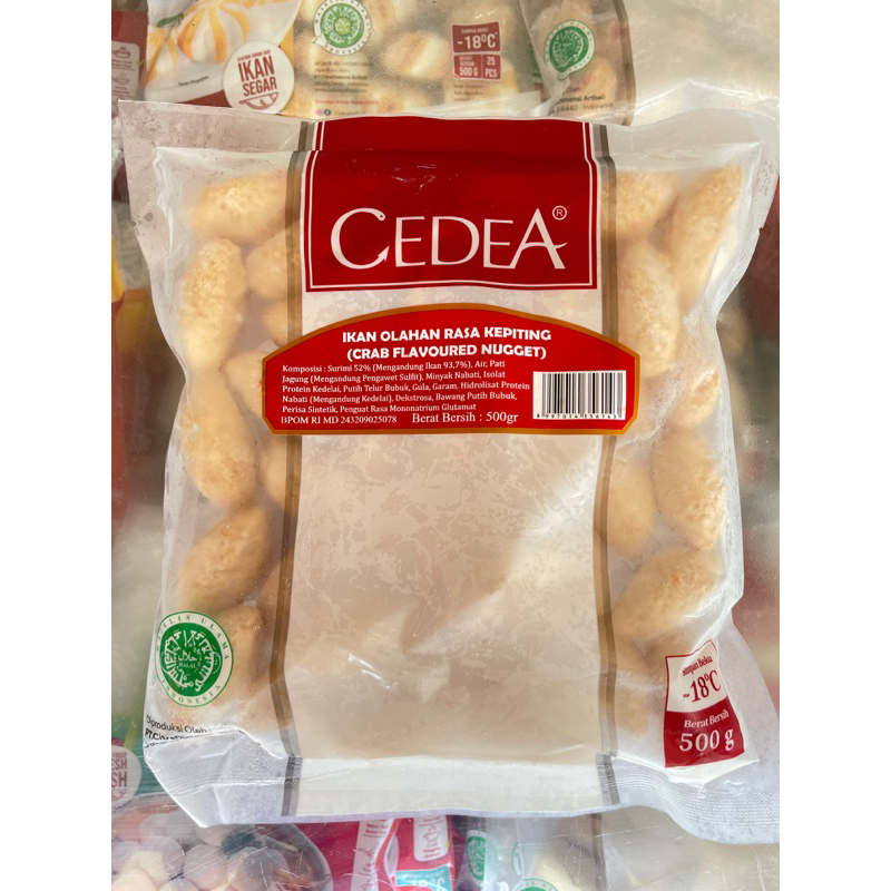 

Cedea ikan olahan rasa kepiting 500gr