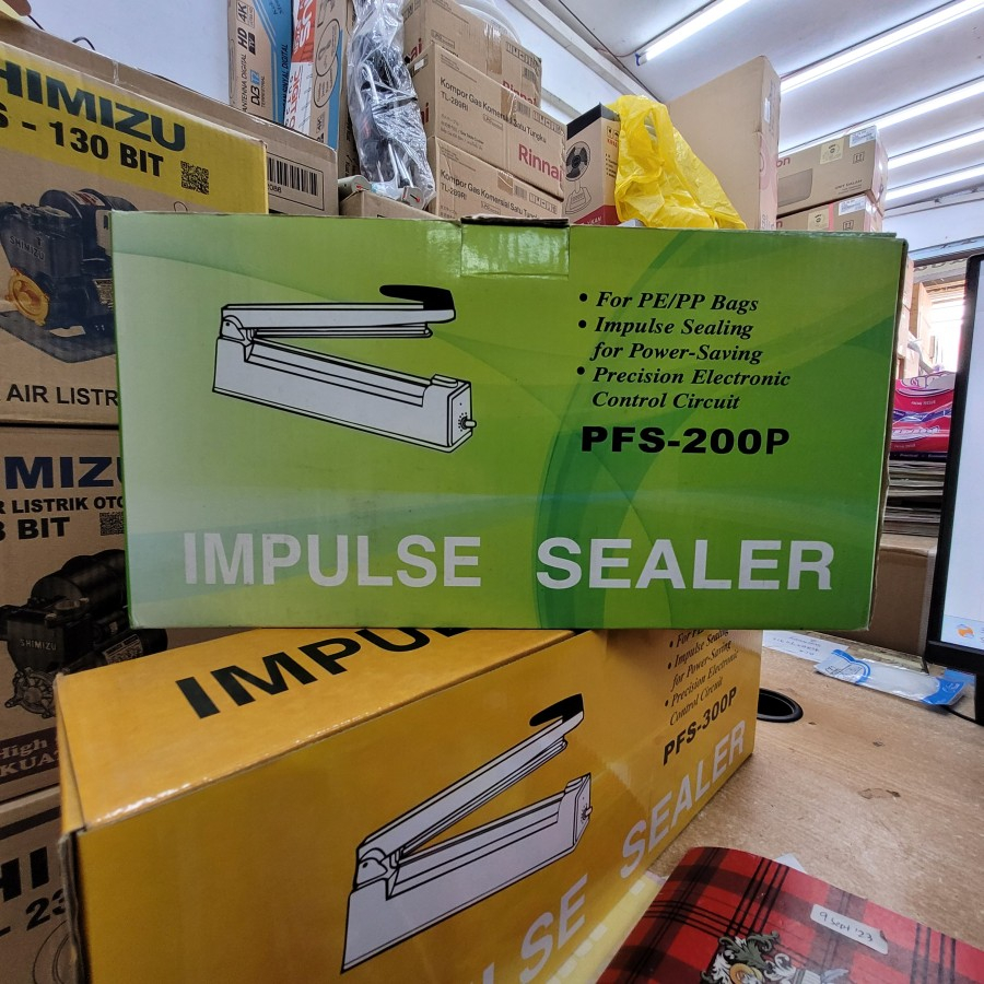 Victon PFS-200P | Press Sealer / Impulse Sealer / Press Plastik [20 CM]