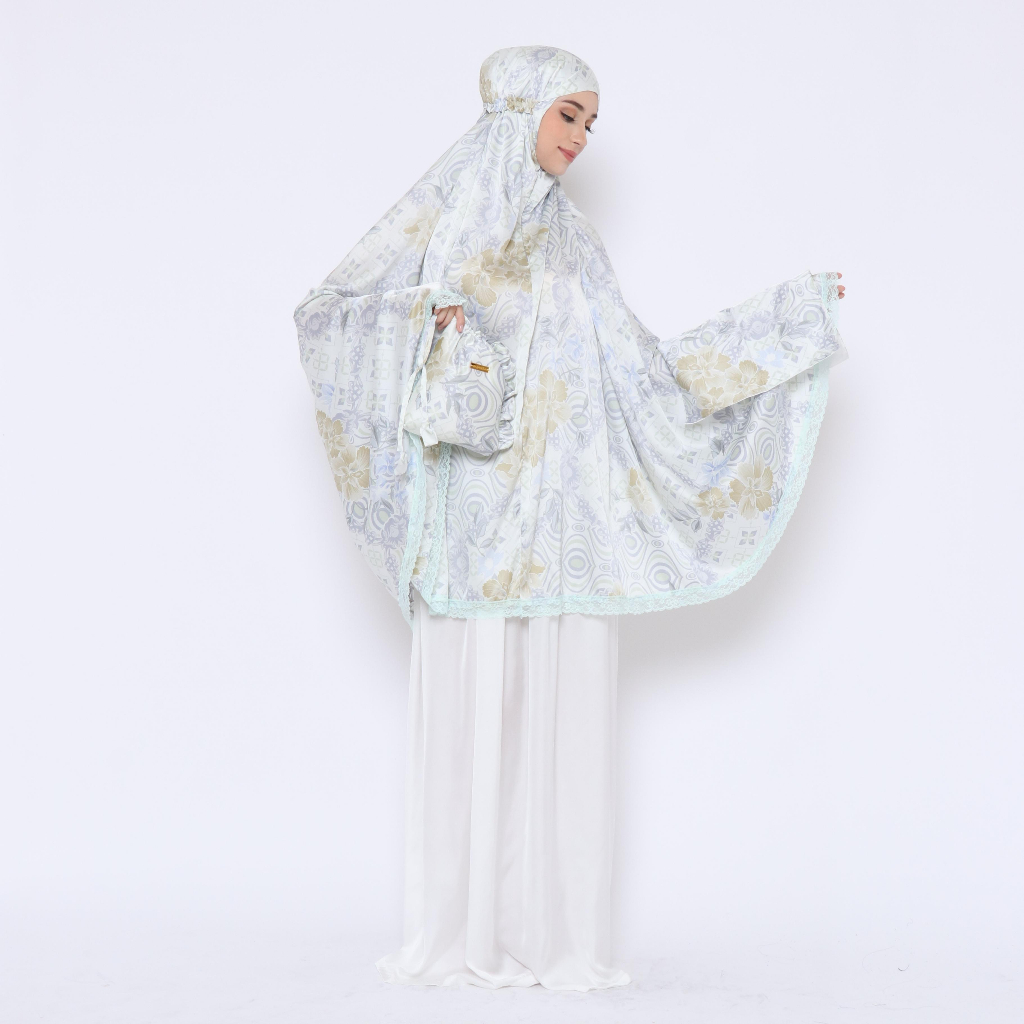 Mukena Wangi Series - Mukena Printing - Armani Silk Premium