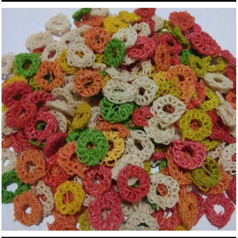 

Kerupuk mawar warna warni/ kerupuk seblak 250g