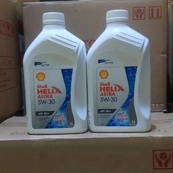 Oli Mobil Shell Helix ASTRA 5W-30 API SN + | SHELL ASTRA 1 LITER