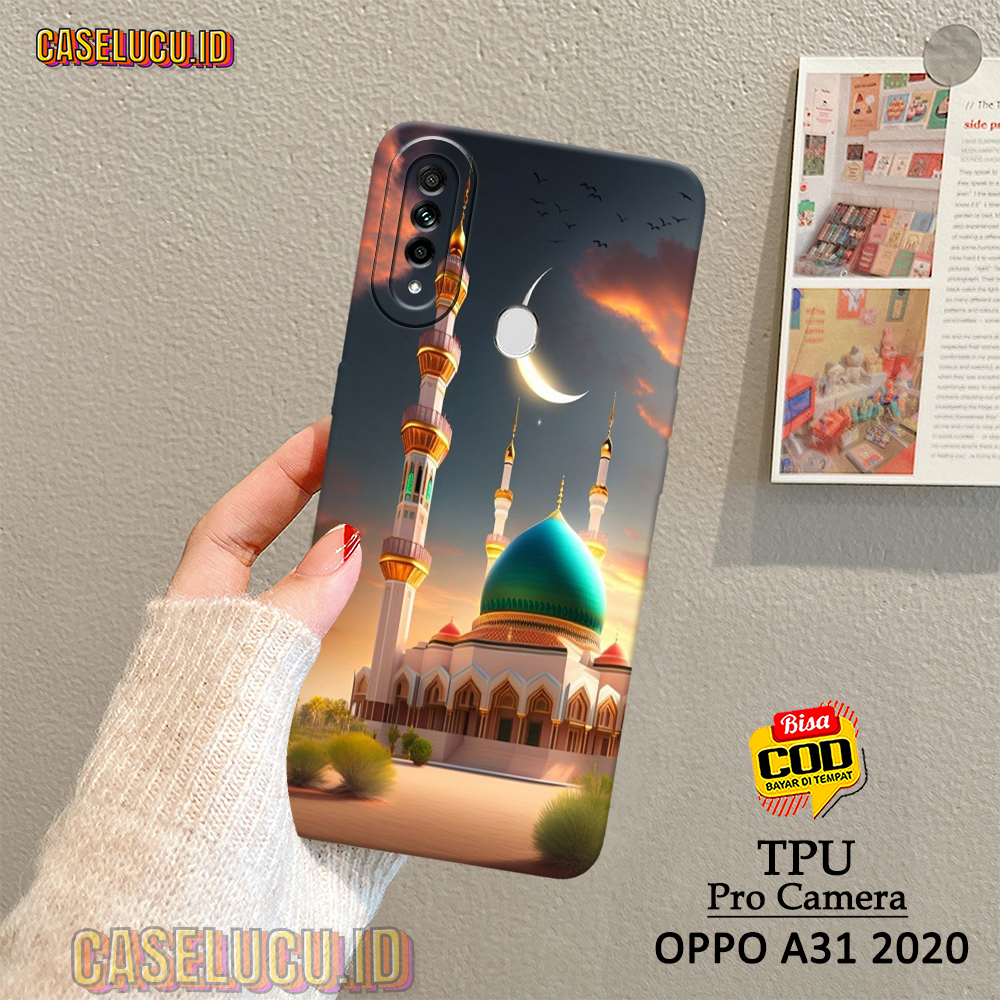 Casing Hp Oppo A31 2020 Terbaru - Fashion Case Muslim - Case Oppo A31 2020 - Soft Case Hp Oppo A31 2