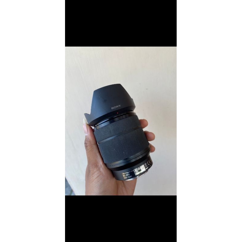 Lensa kit Sony FE 28-70 copotan A7 II bukan lensa fix FE 50