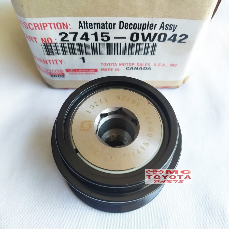 Pulley Alternator Dinamo Camry Alphard Vellfire ANH20 27415-0W042