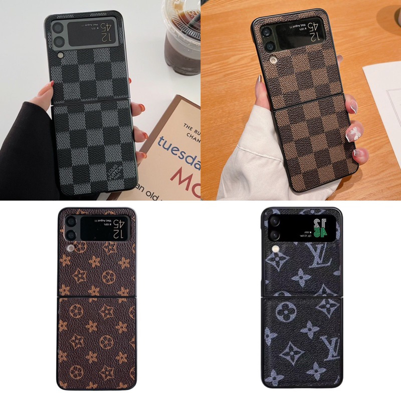 CASE LEATHER LV SAMSUNG Z FLIP 4 / Z FLIP 5 / Z FOLD 3 / Z FOLD 4 / Z FOLD 5 / HARD CASE HARDCASE BA