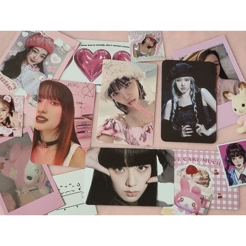 [BACA DESC] wts candy yupi chaewon bundle girl group blackpink twice lesserafim rosè jisoo momo anti