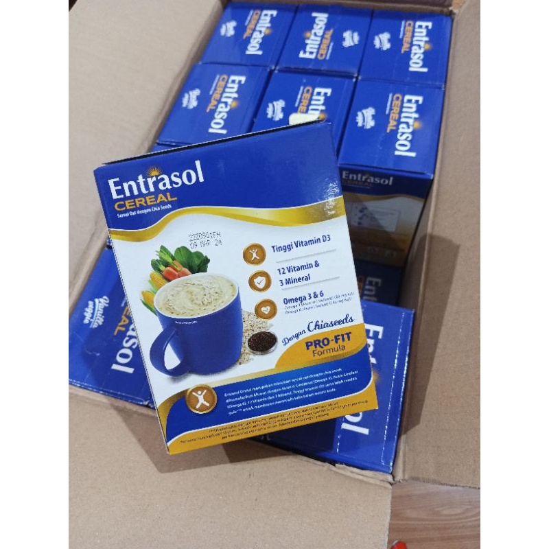 

TURUN HARGA !!! ENTRASOL CEREAL VANILLA VEGGIE (5x30gr) Quick Start