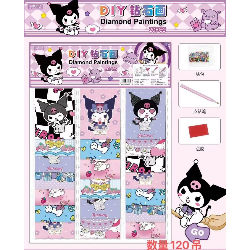 

STIKER DIY PAINTING SANRIO PER PACK