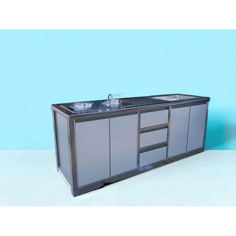 Rak kompor dapur / kitchen set dapur Alumunium
