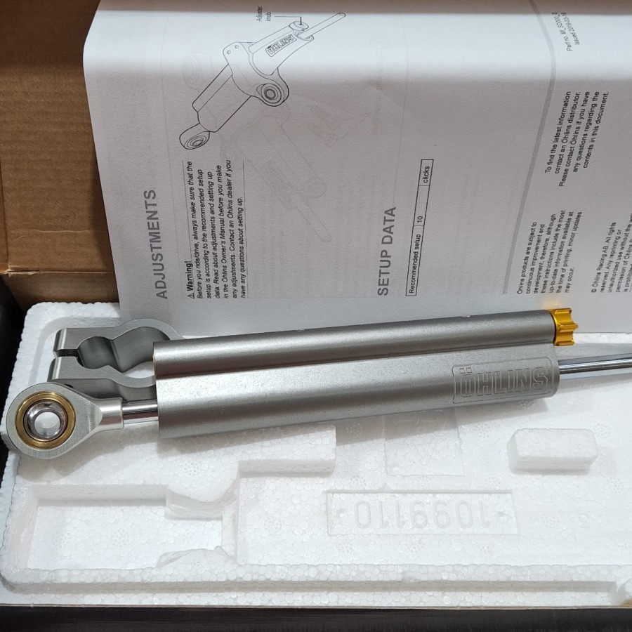 STEERING DAMPER OHLINS ORIGINAL
