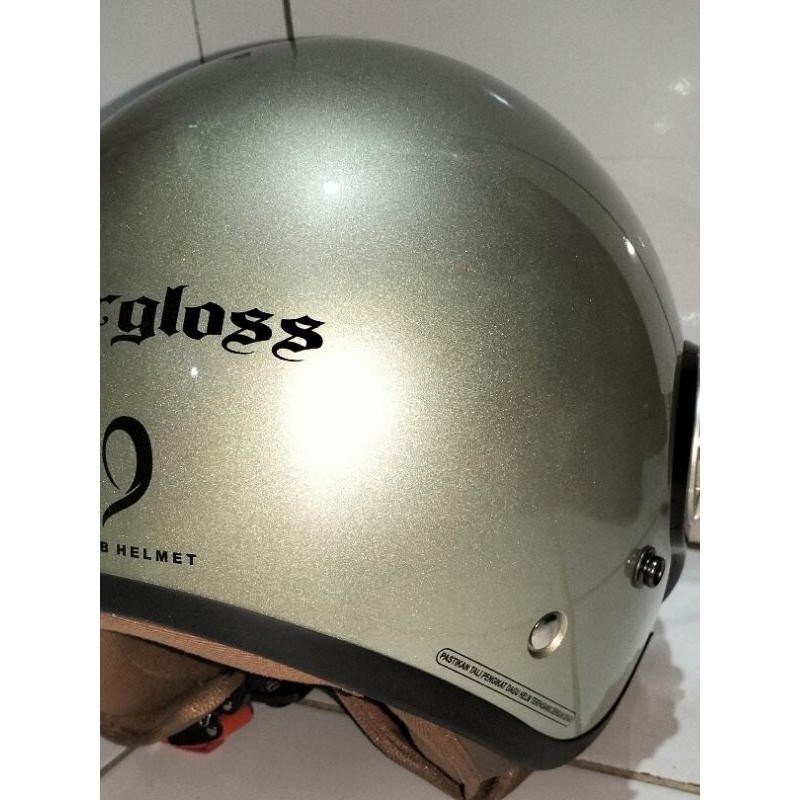 [free mini gold] HELM CARGLOSS ORIGINAL SECOND