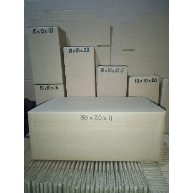 

kardus 30x20x11 cm polos kokoh