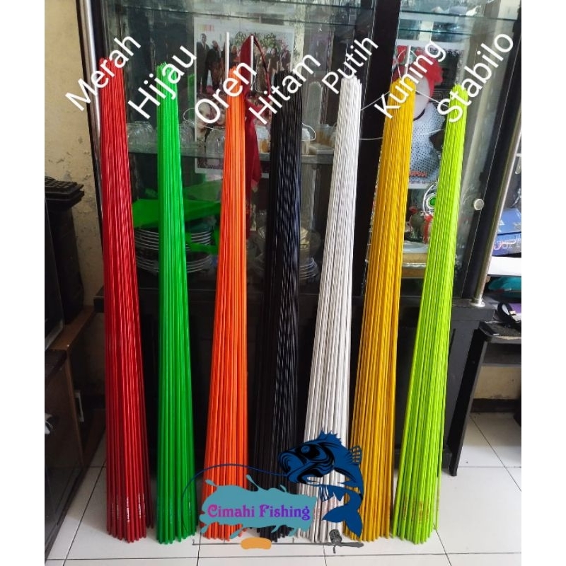 READY Joran FIBER KAKU untuk ALAT PANCING / LAYANGAN uk.100 s.d 150cm