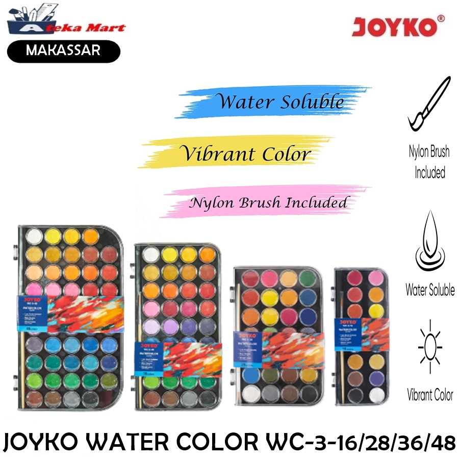 

[1PCS] JOYKO WATERCOLOR CAT AIR CAKE WC-3-16 WC-3-28 WC-3-36 WC-3-48