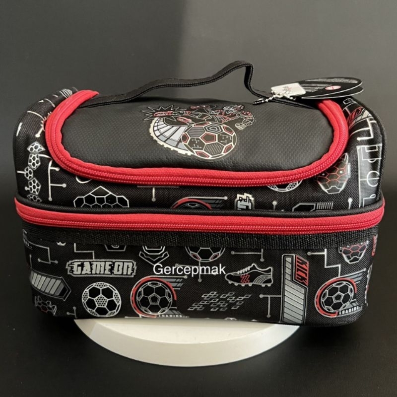 SMIGGLE LUNCH BAG AWAY BLACK