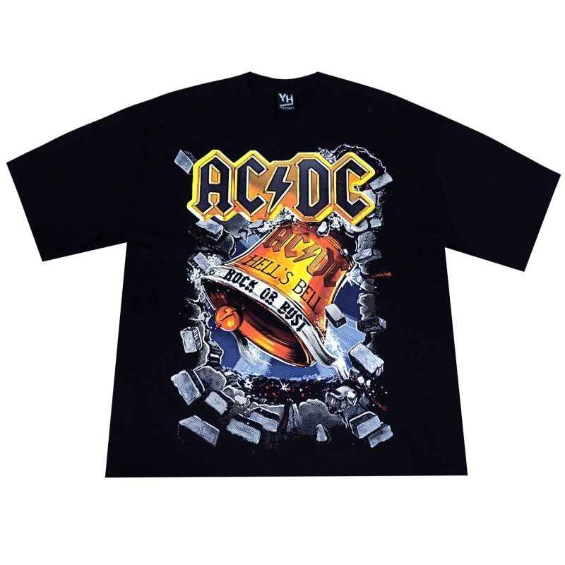 KAOS AC DC OVERSIZE KAOS BAND KAOS BOOTLEG PREMIUM T SHIRT AC DC KAOS ACDC