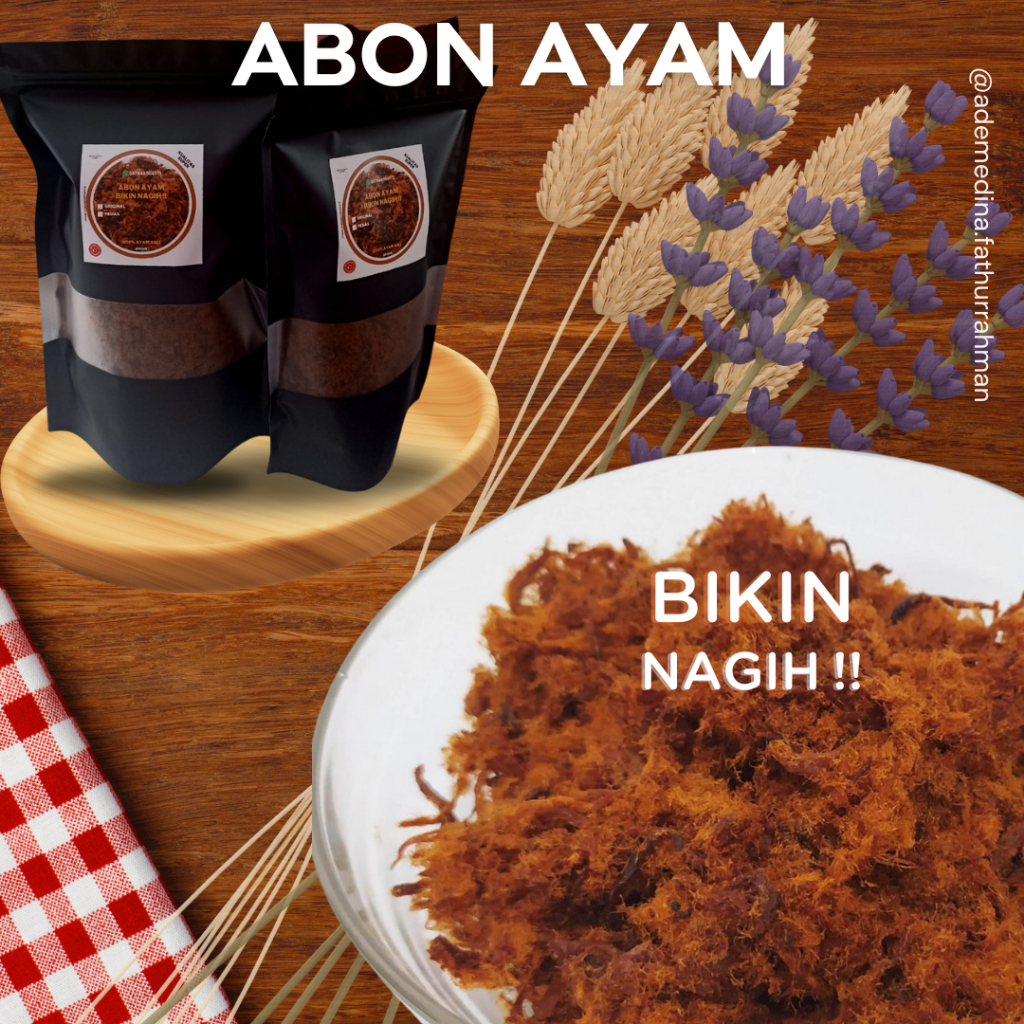 

ABON AYAM