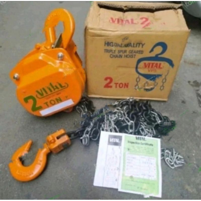 Chain block 2ton × 10 meter VITAL